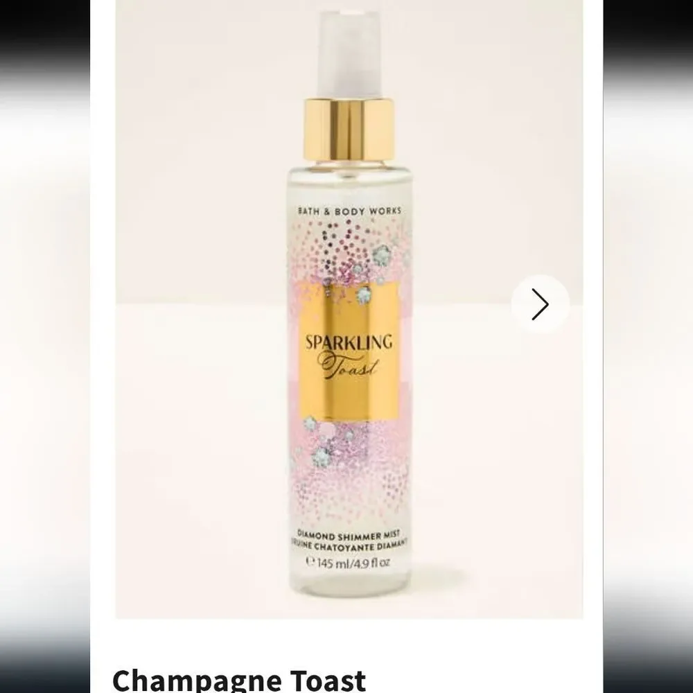 1 Champagne Toast Bath and body works Diamond Shimmer Mist